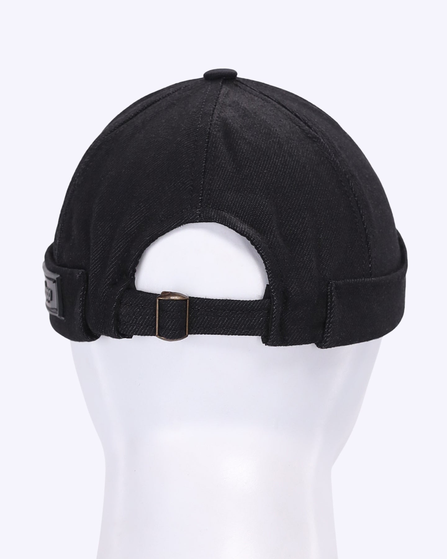 Denim Docker Cap - Black