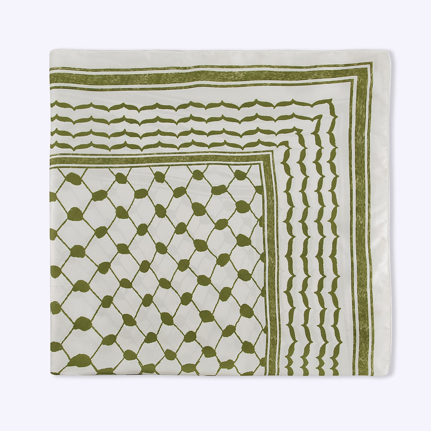 Classic Keffiyeh Bandana – Olive