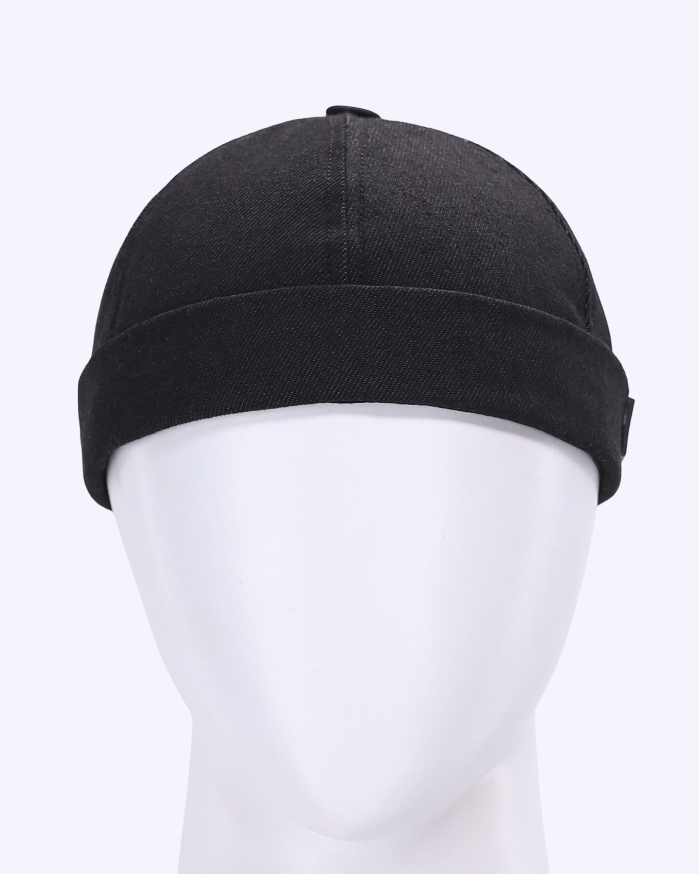 Denim Docker Cap - Black