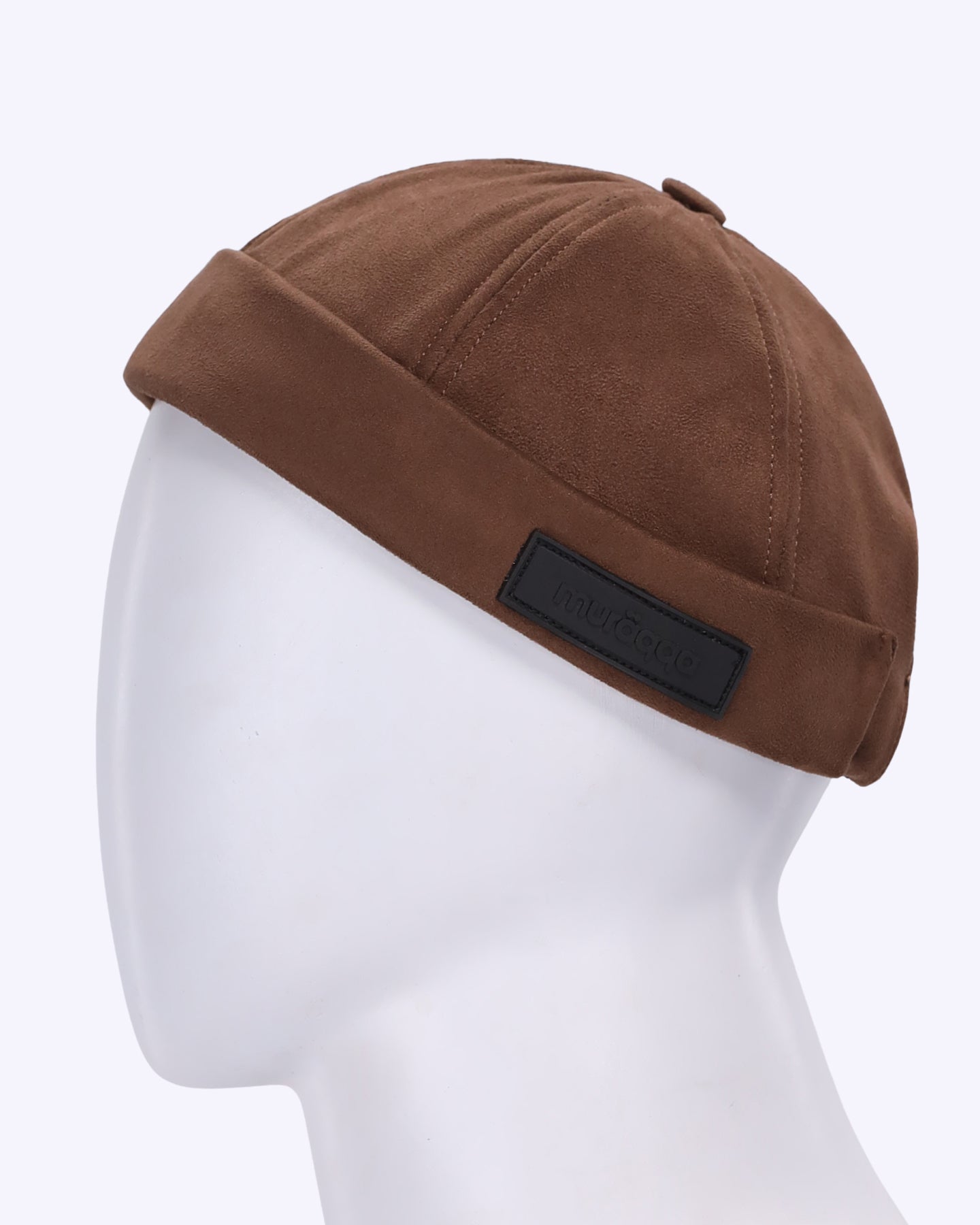 Suede Docker Caps - Brown