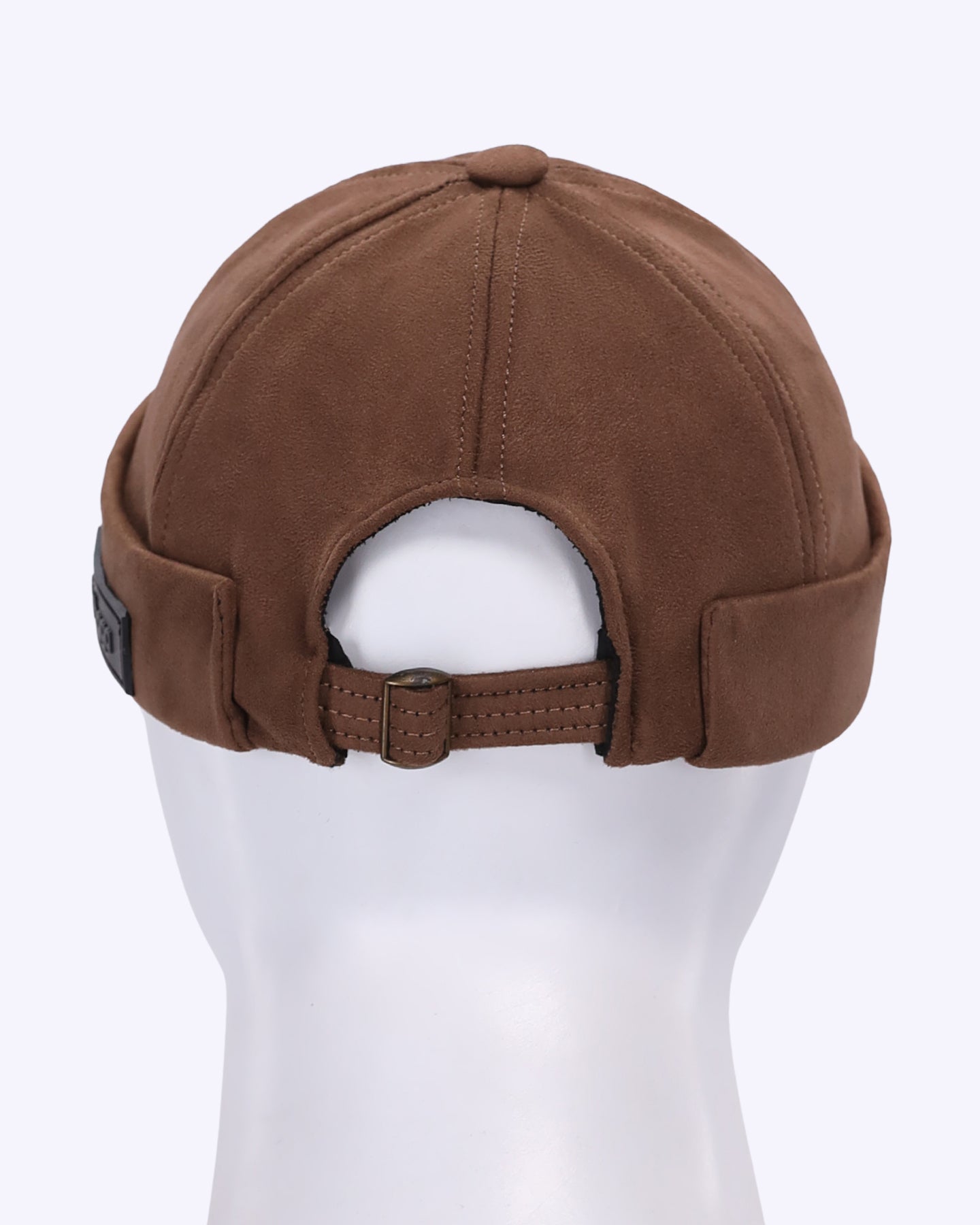 Suede Docker Caps - Brown