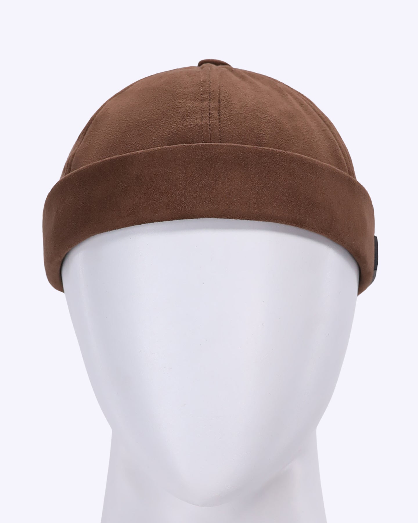Suede Docker Caps - Brown