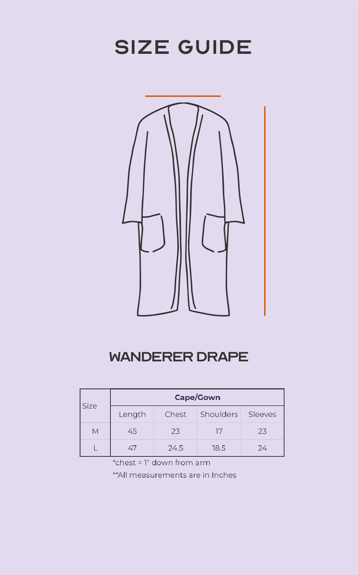 Wanderer Drape