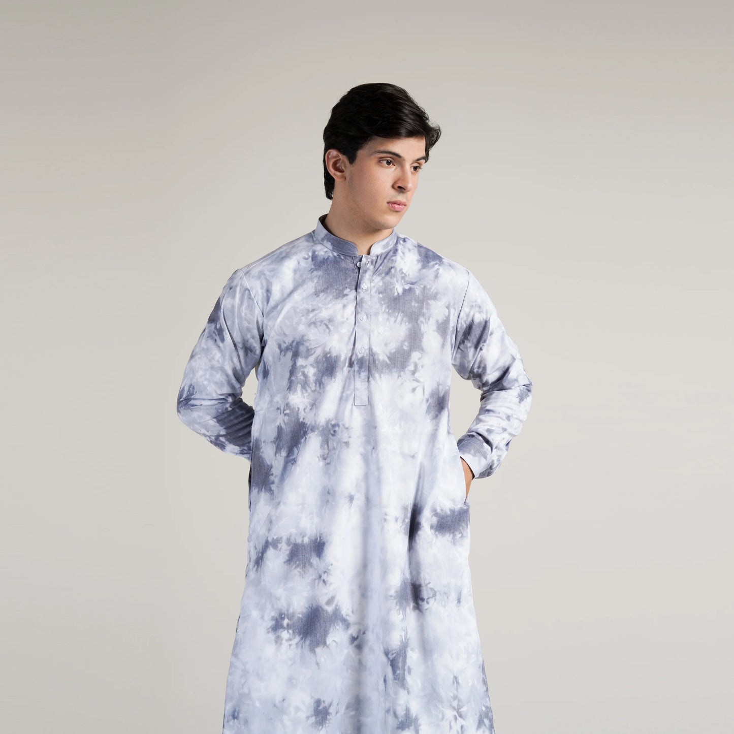 Storm Tie-Dye Kurta