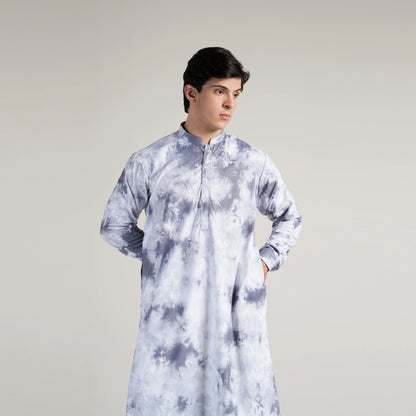 Storm Tie-Dye Kurta