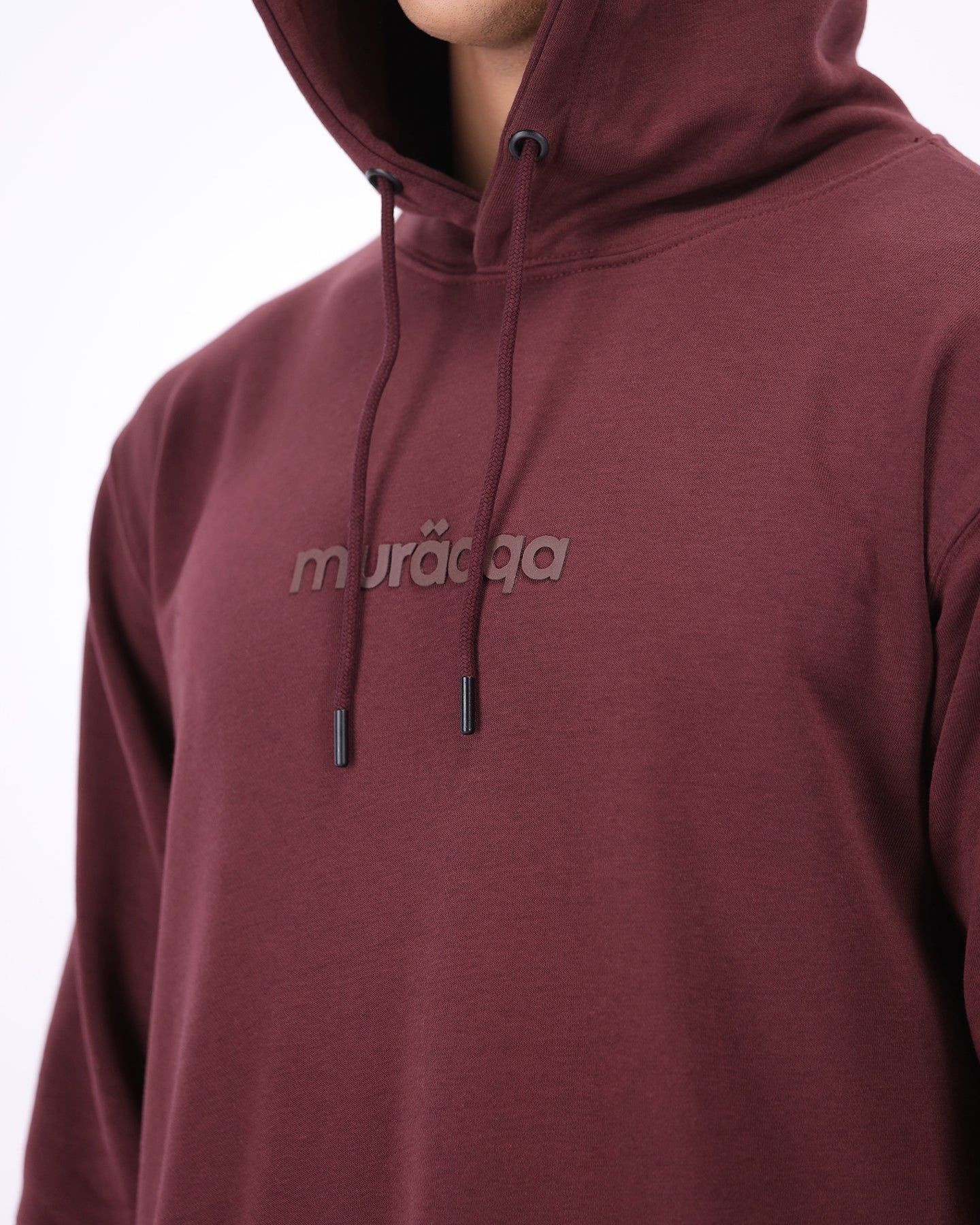 Thobe Flow Hoodie - Plum Red