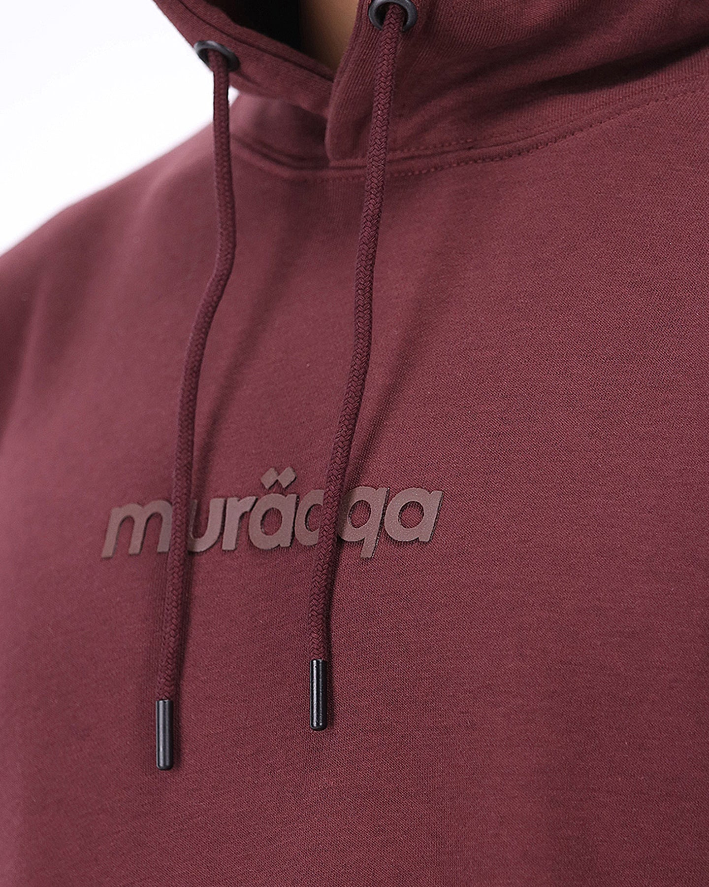 Thobe Flow Hoodie - Plum Red