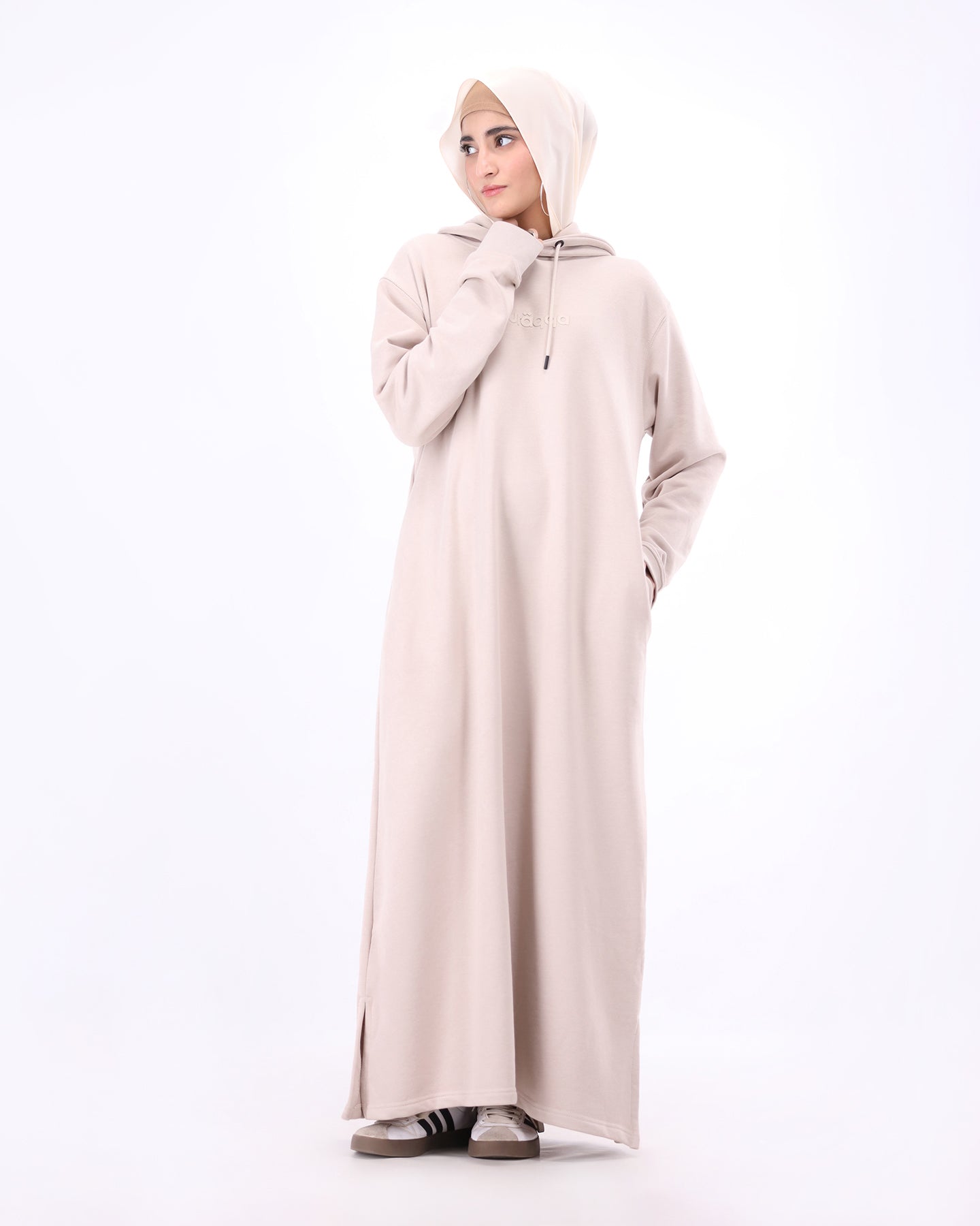 Thobe Flow Hoodie -  Beige