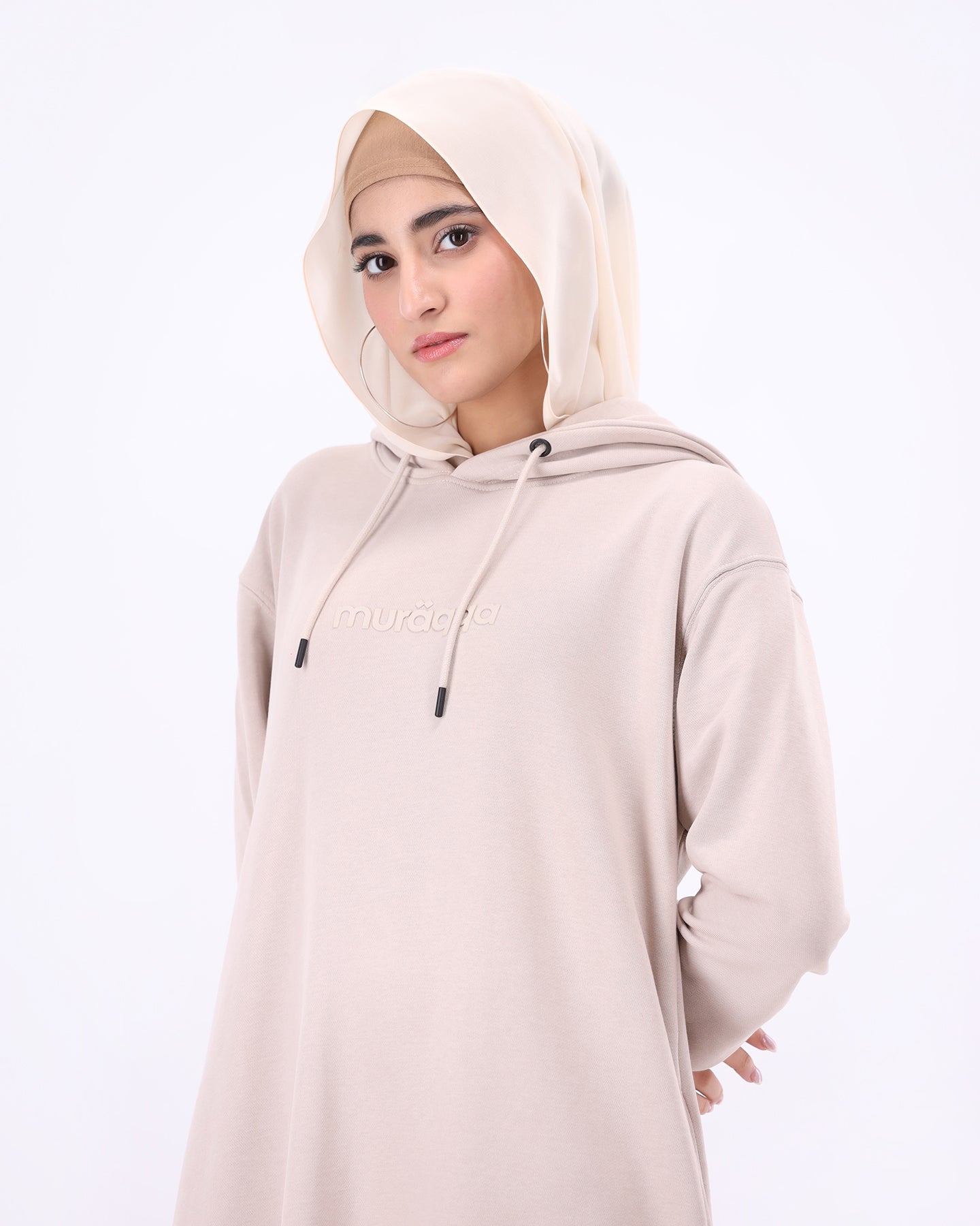 Thobe Flow Hoodie -  Beige