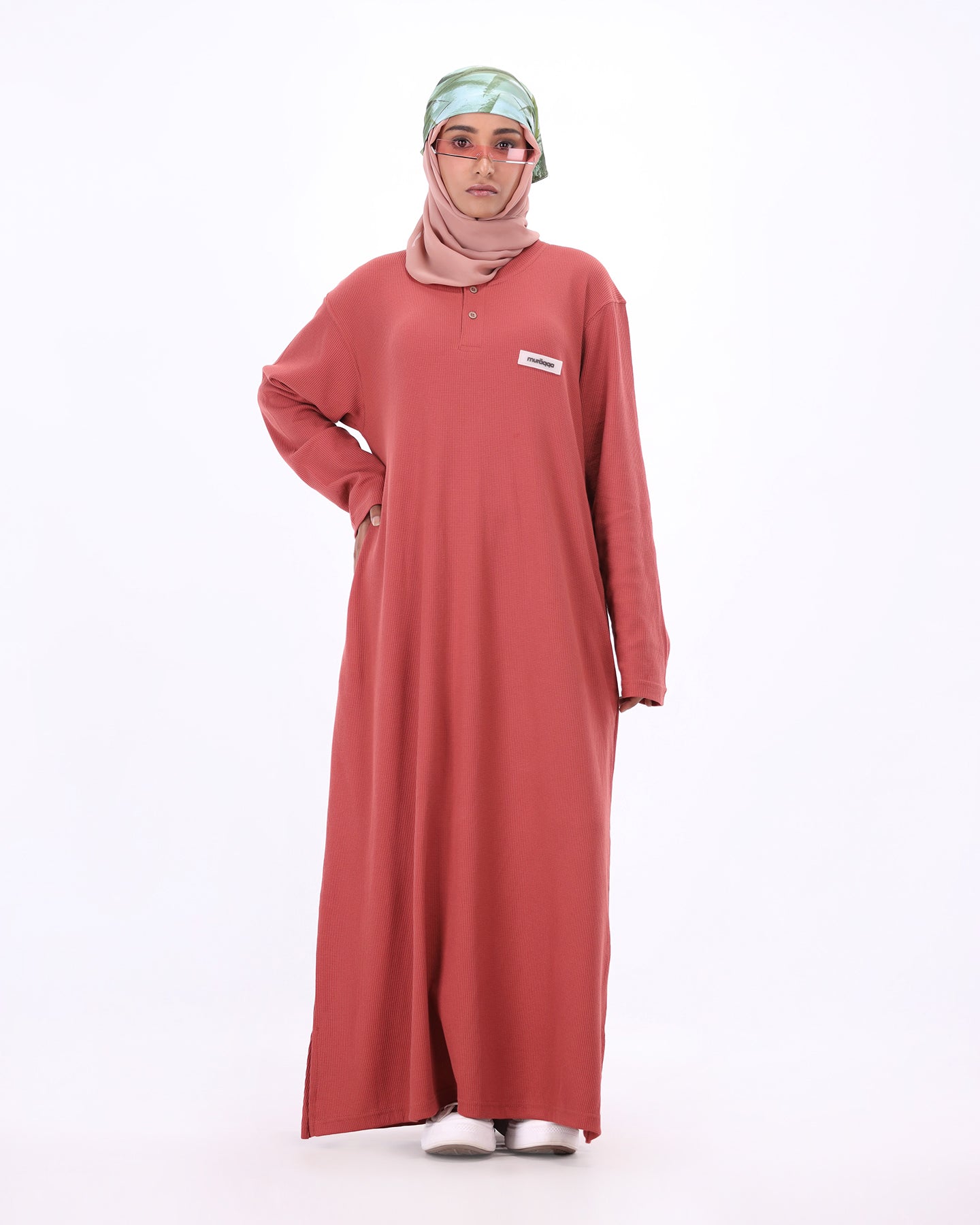 Waffle Flow - Rusty Orange