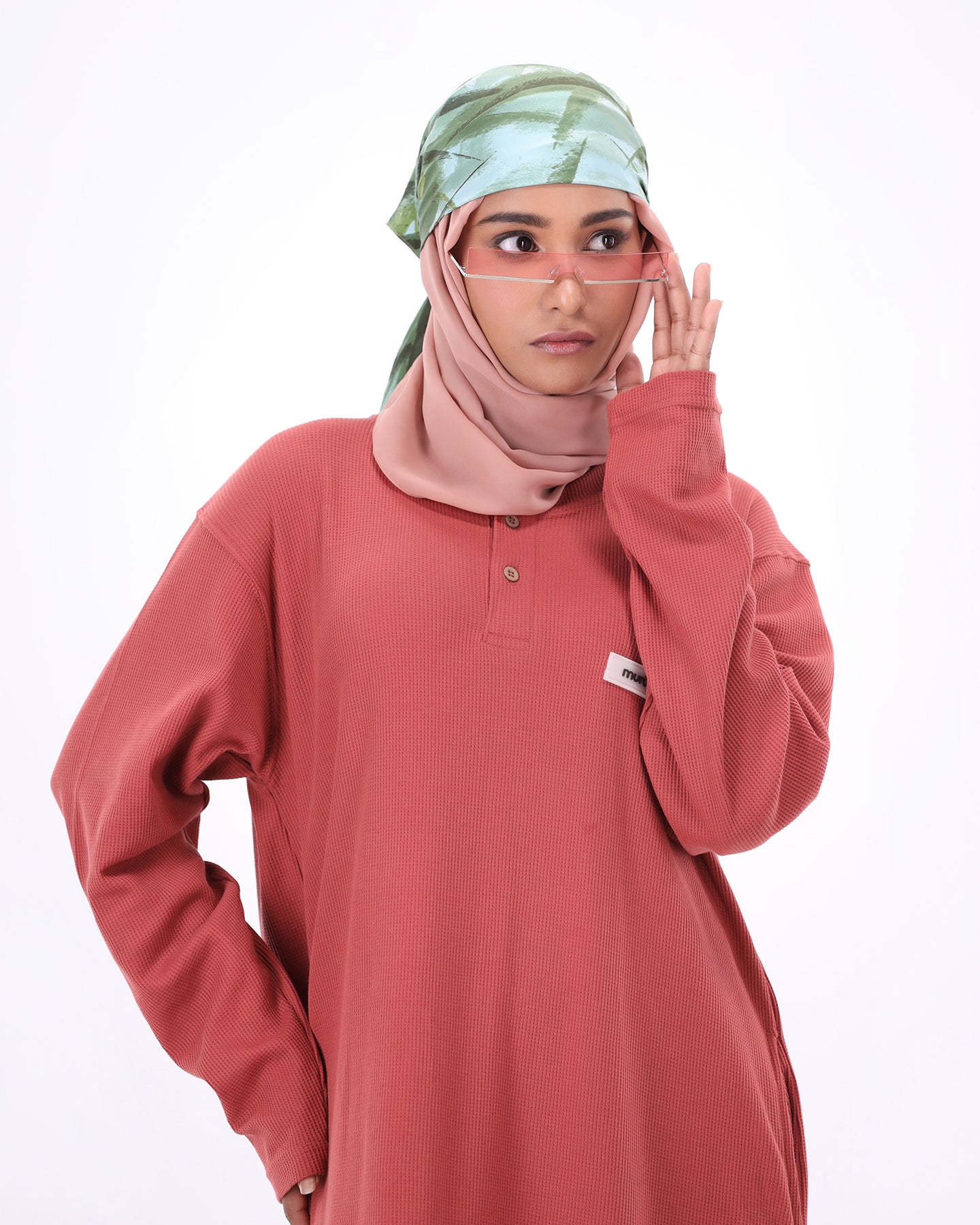 Waffle Flow - Rusty Orange