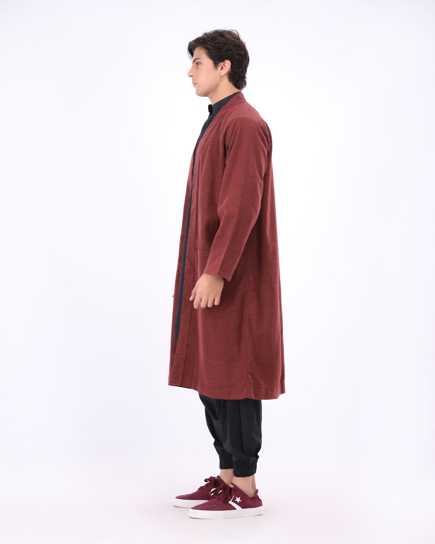 Wanderer Drape - Maroon