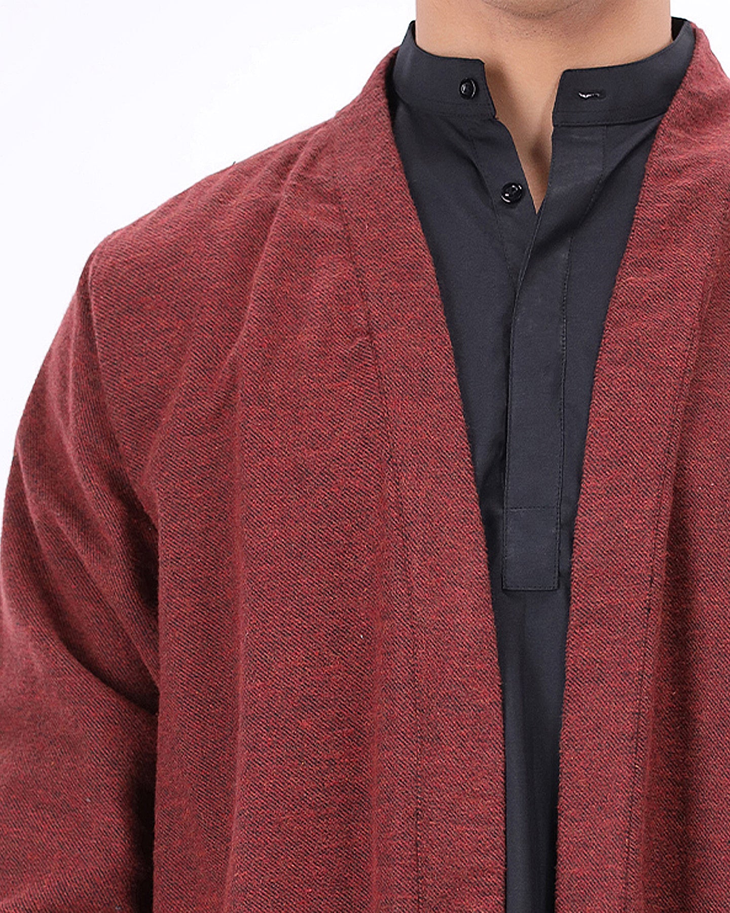 Wanderer Drape - Maroon