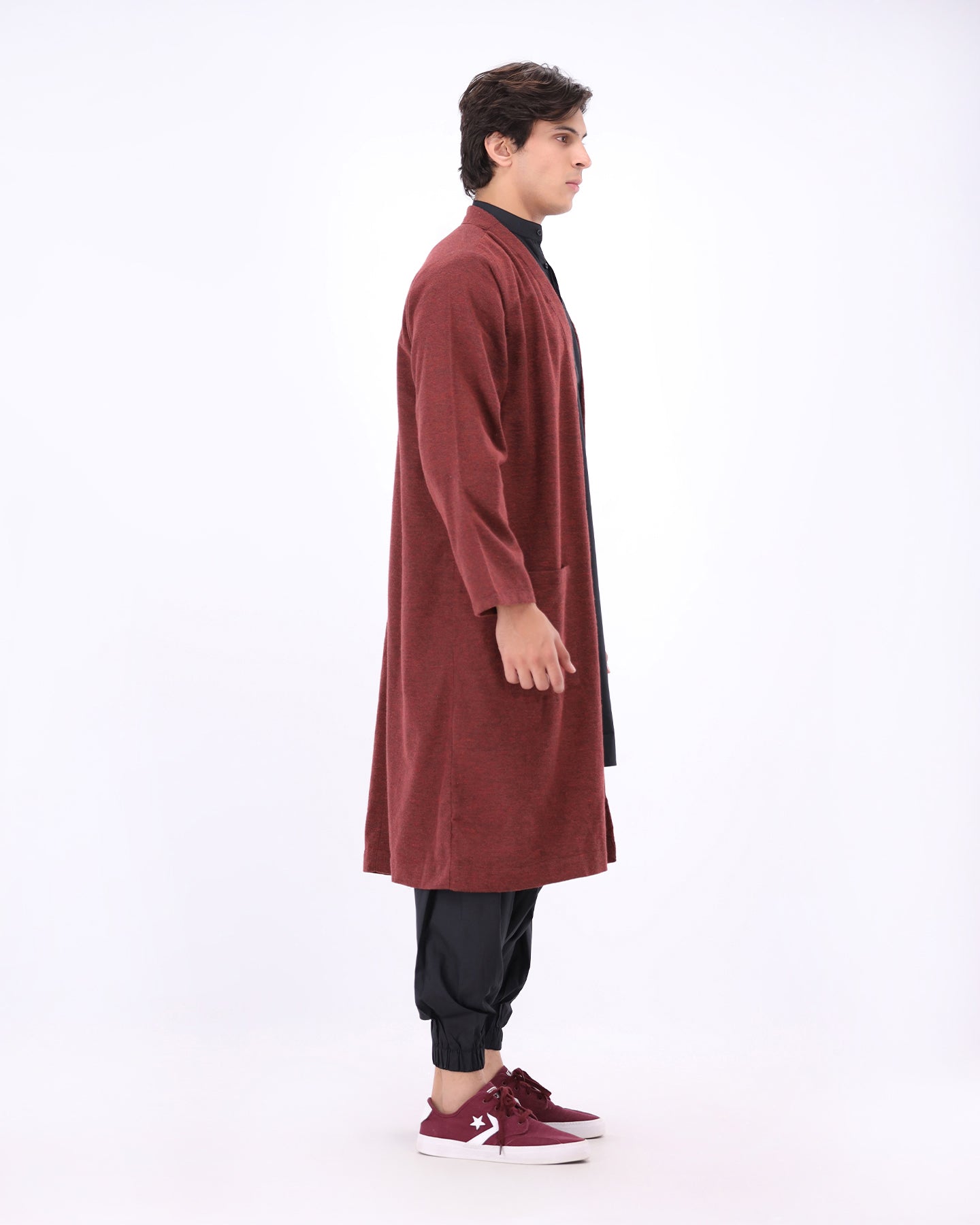 Wanderer Drape - Maroon