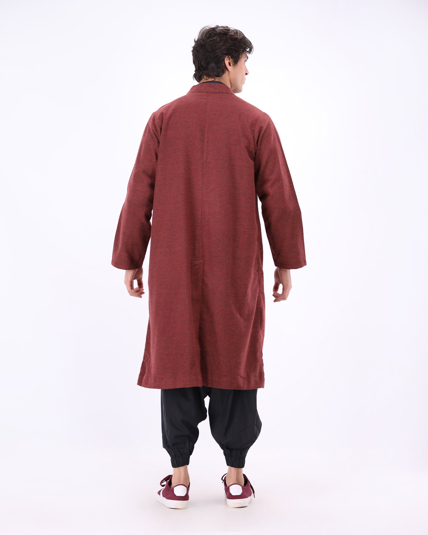 Wanderer Drape - Maroon