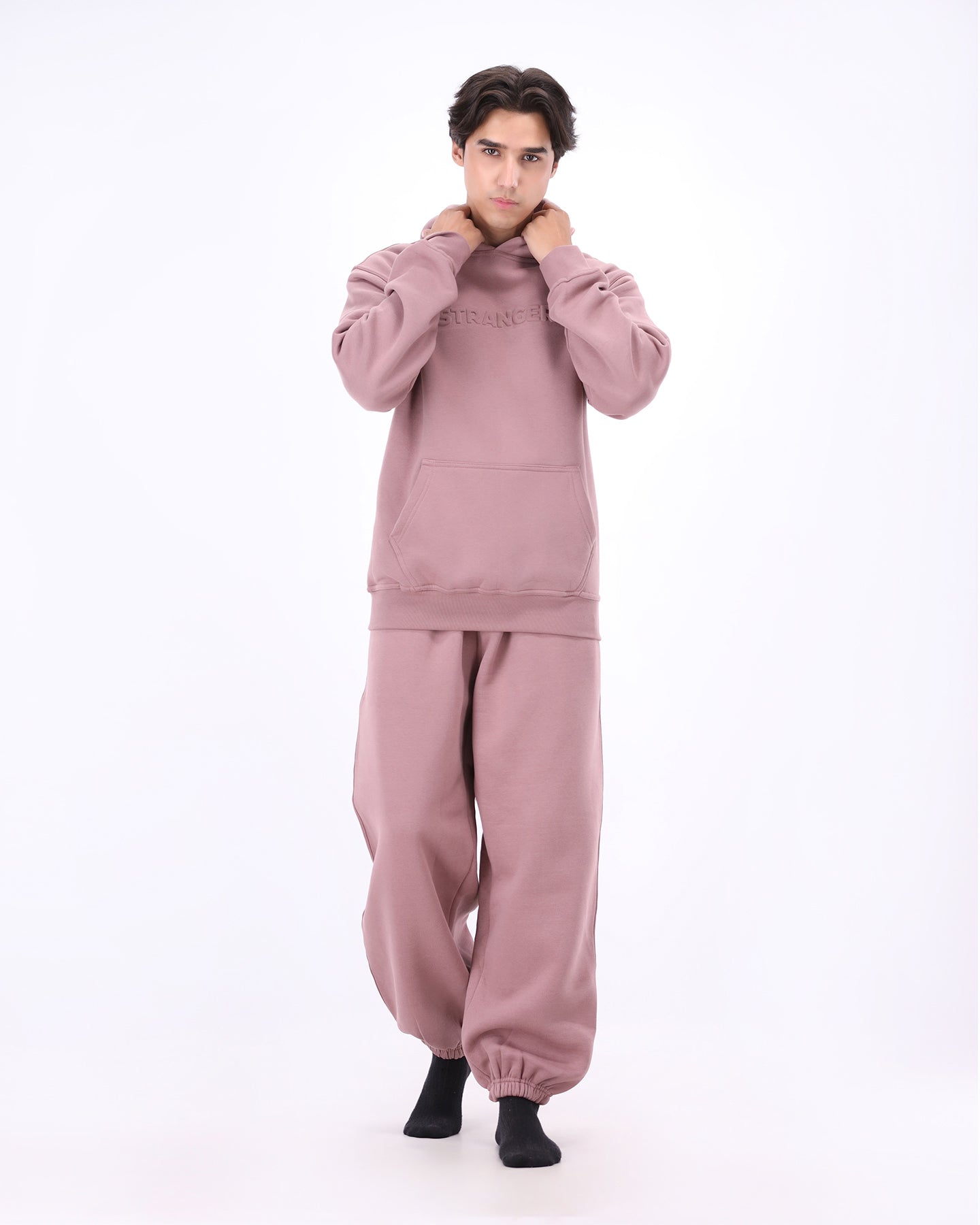 Strangers Joggers - Tea Pink