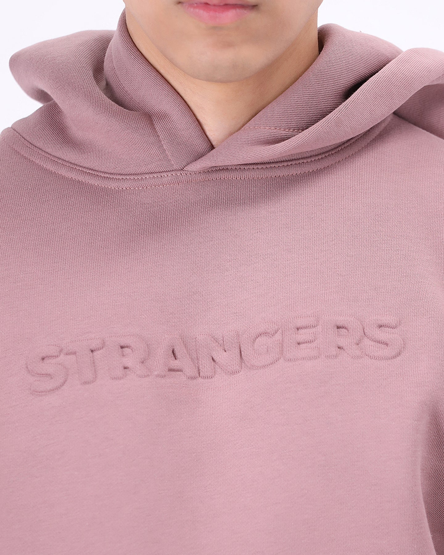 Strangers Hoodie - Tea Pink