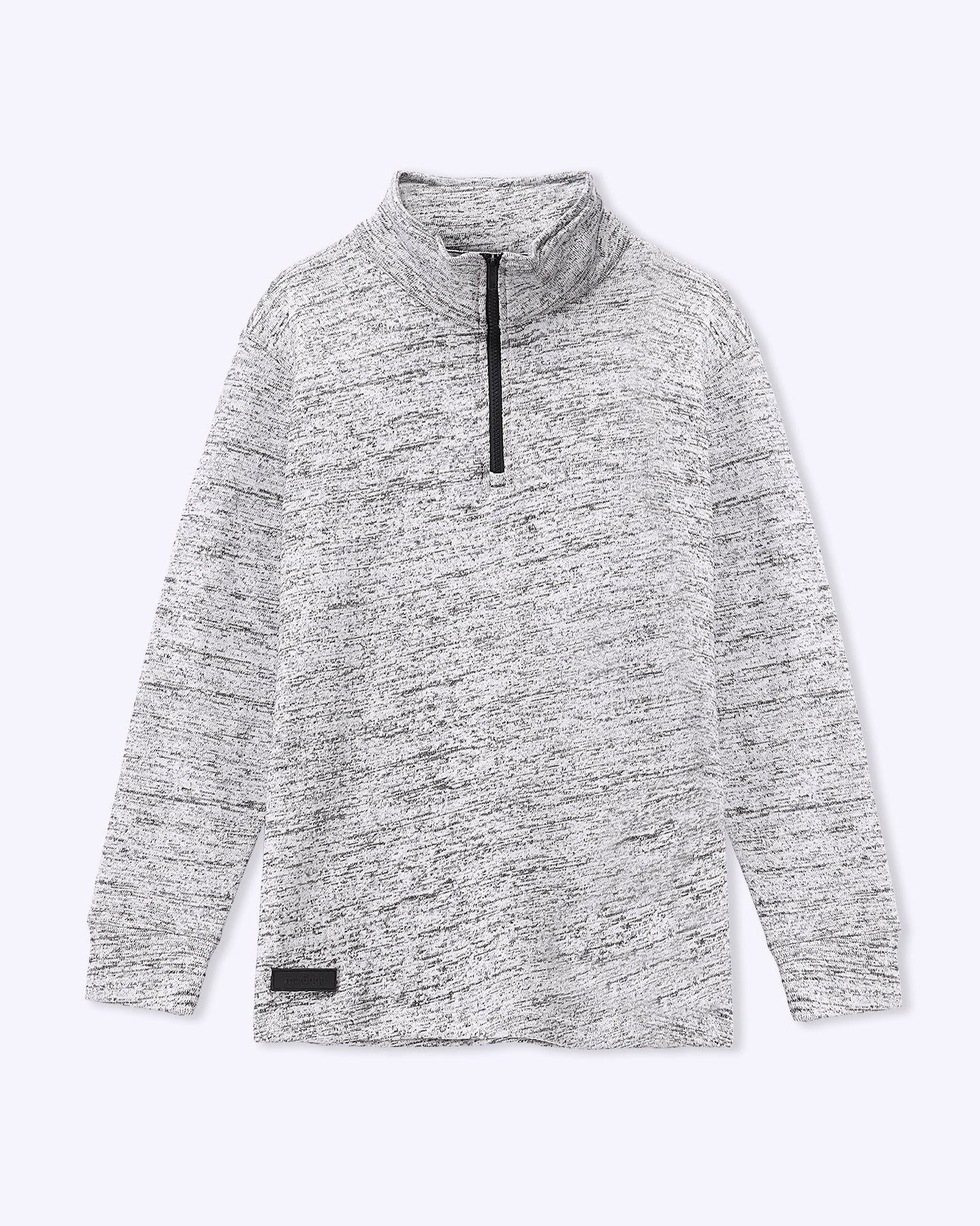 Milano Mock Neck Shirt - White