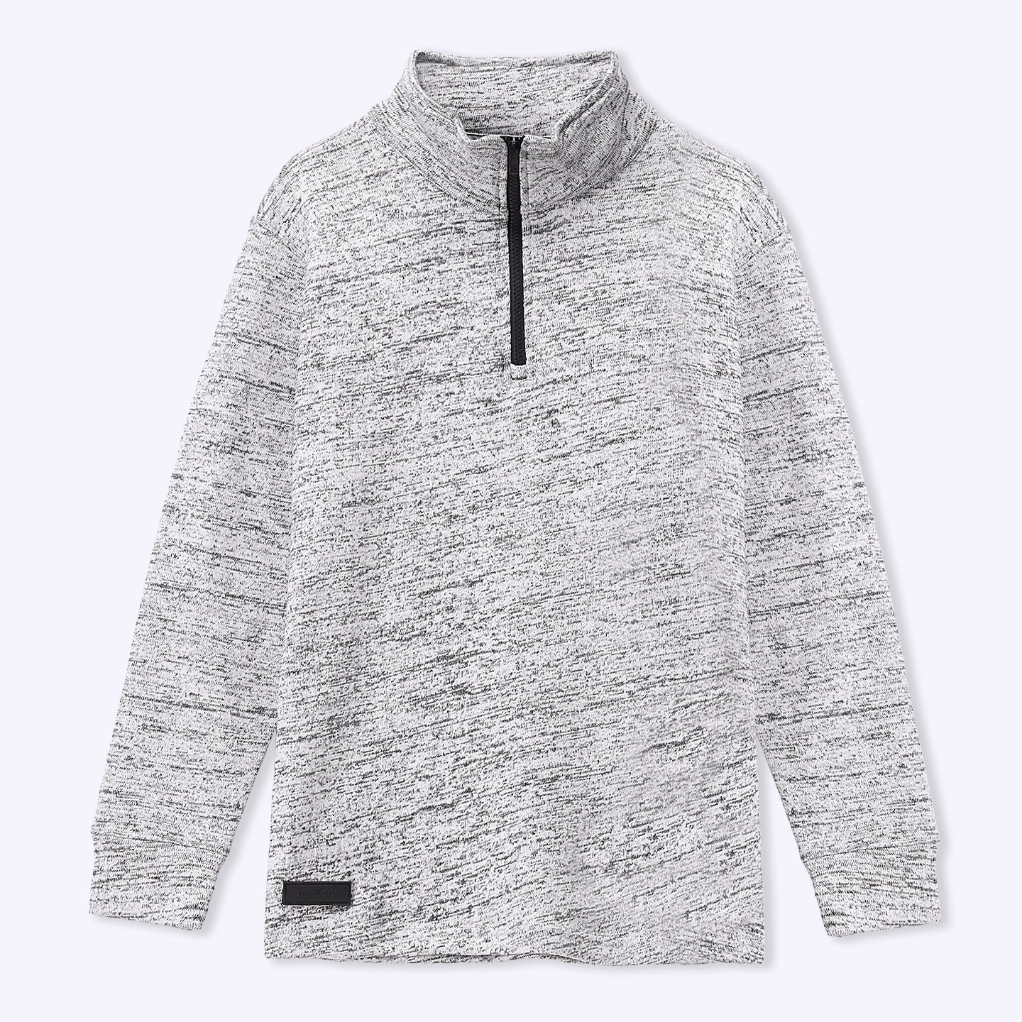 Milano Mock Neck Shirt - White