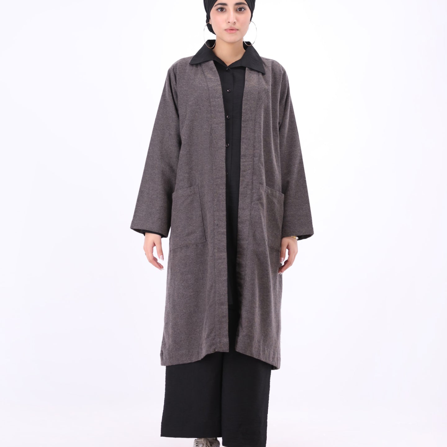 Wanderer Drape - Charcoal Grey