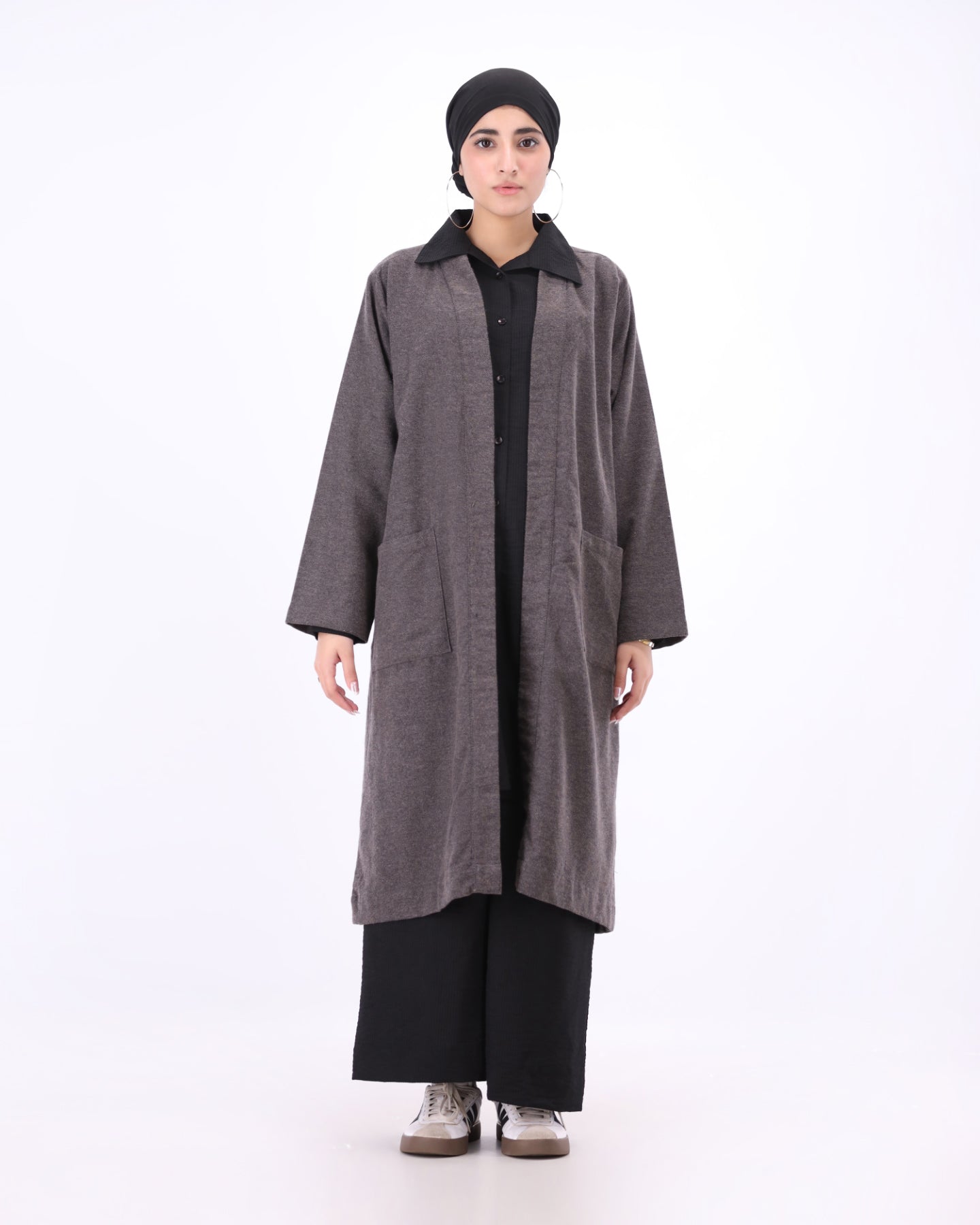 Wanderer Drape - Charcoal Grey
