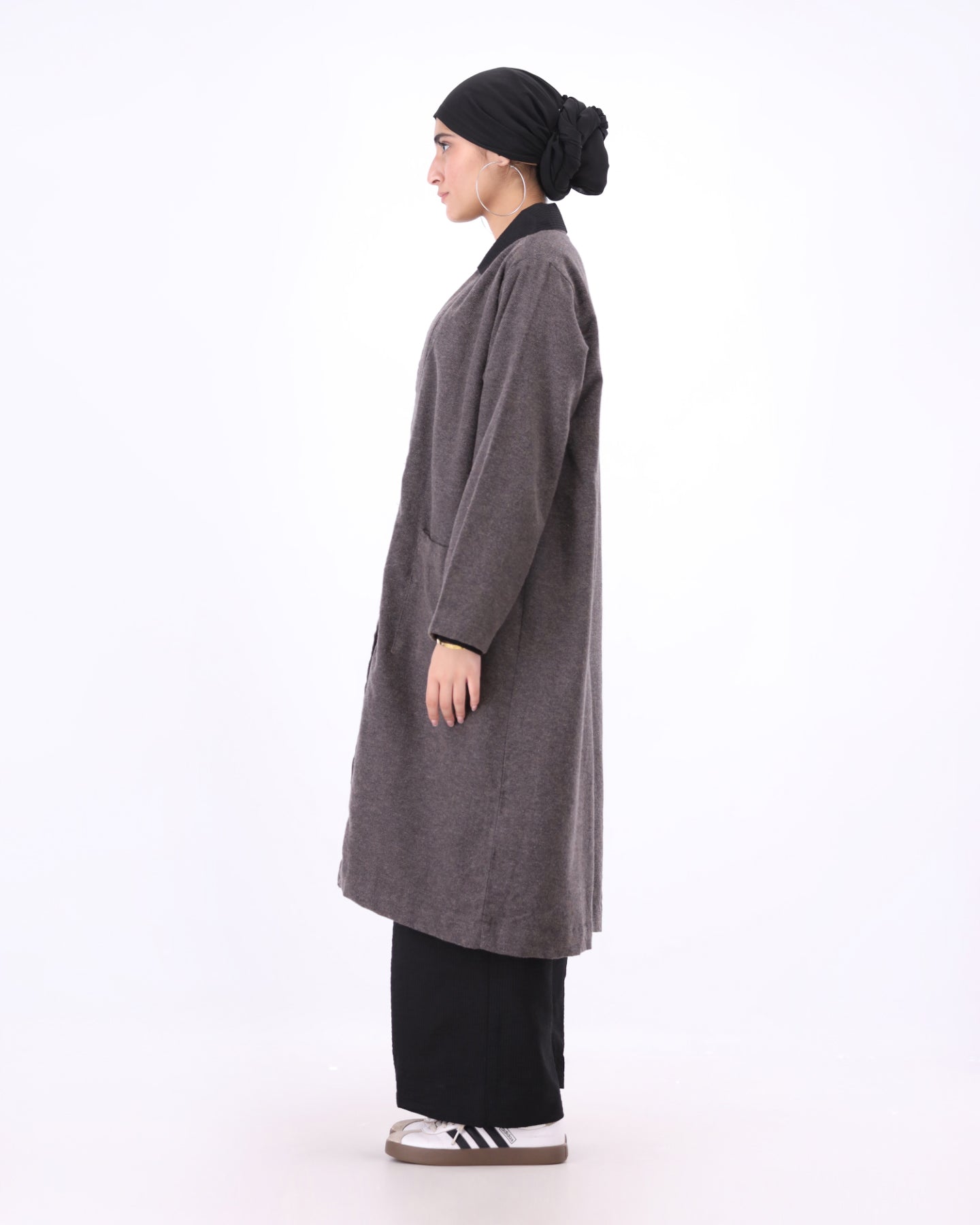Wanderer Drape - Charcoal Grey