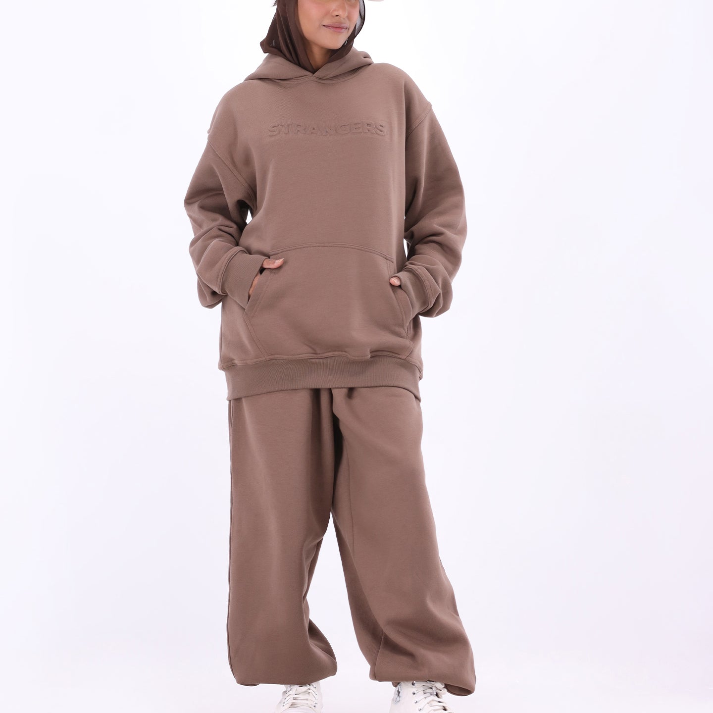 Strangers Co-ord Set - Sand Brown